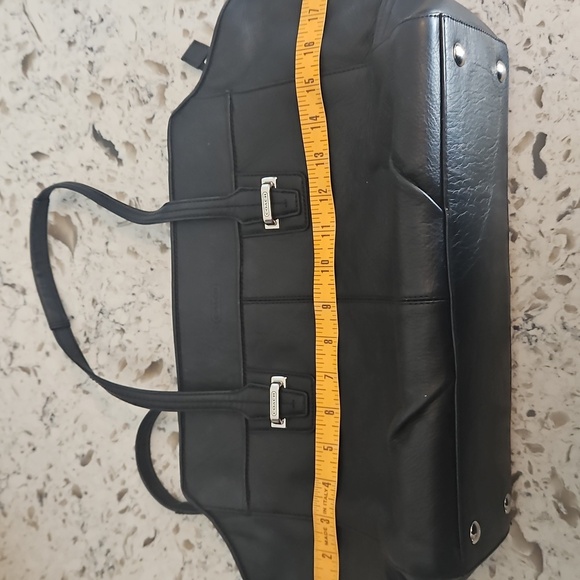 Coach Black Leather Bag - Picture 11 of 16